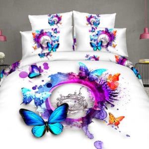lenjerie-de-pat-digital-print-3d---rppd030-Rainbow-butterfly.jpg